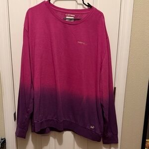 Ivory Ella Pink and Purple Ombre Sweatshirt
